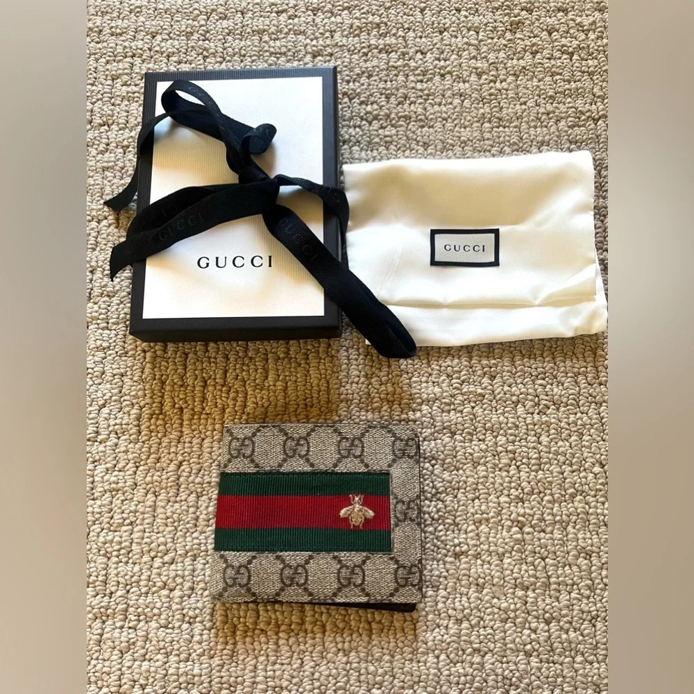 Gucci Mens Ophidia Wallet 100% Autentic